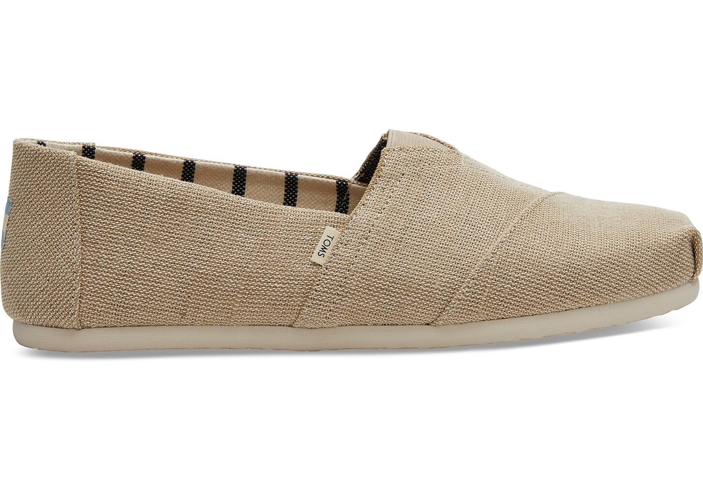 Toms Classics Canvas - Mens Alpargata Espadrilles - Beige - NZ - 329517PKH